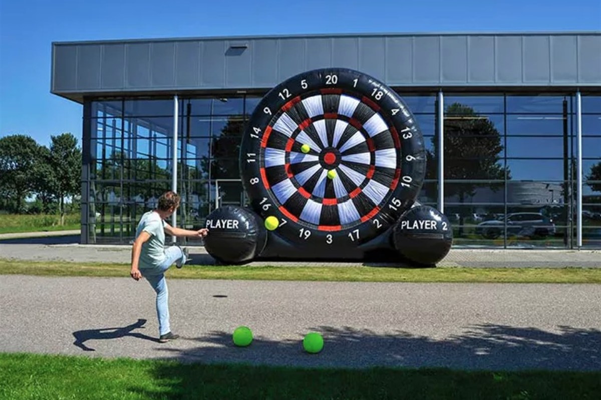 Fußball-Dart im Eventeinsatz