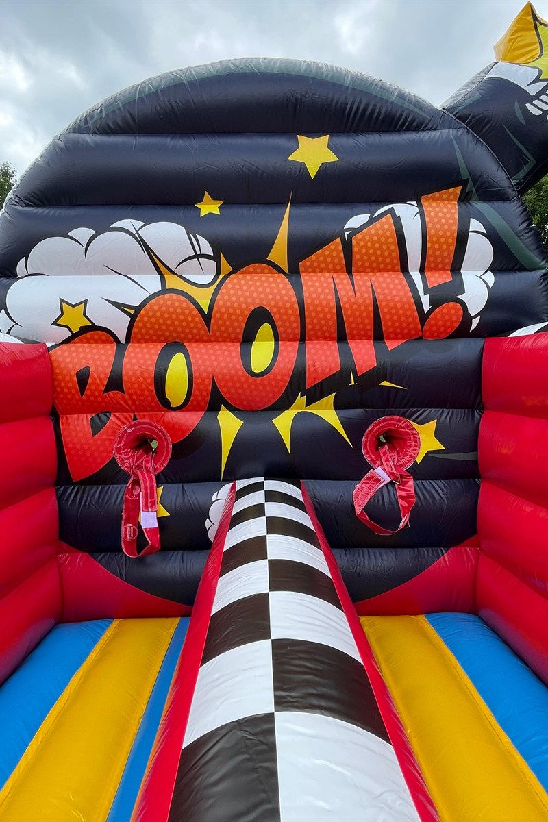Interaktiver Bungee-Run im Einsatz